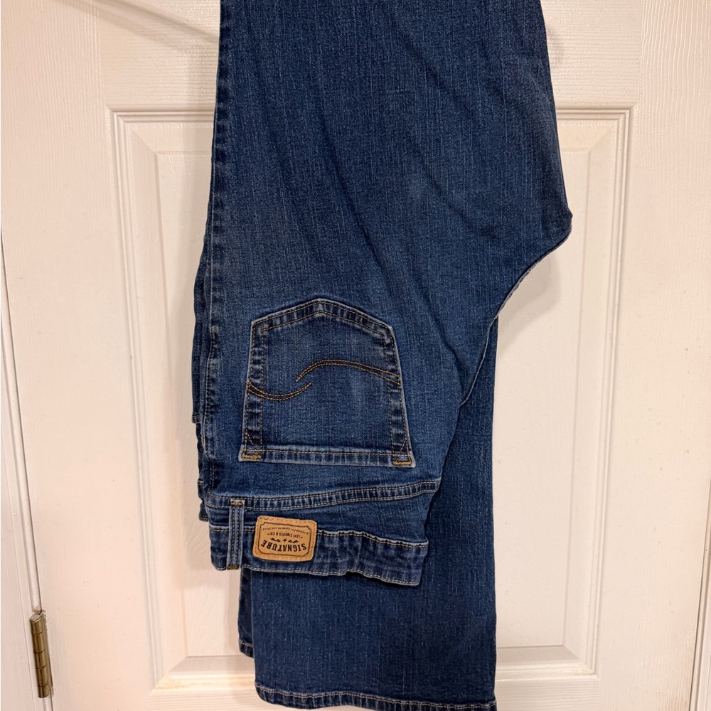 Signature by Levi Strauss Women's Boot Cut Jeans - Dark Blue